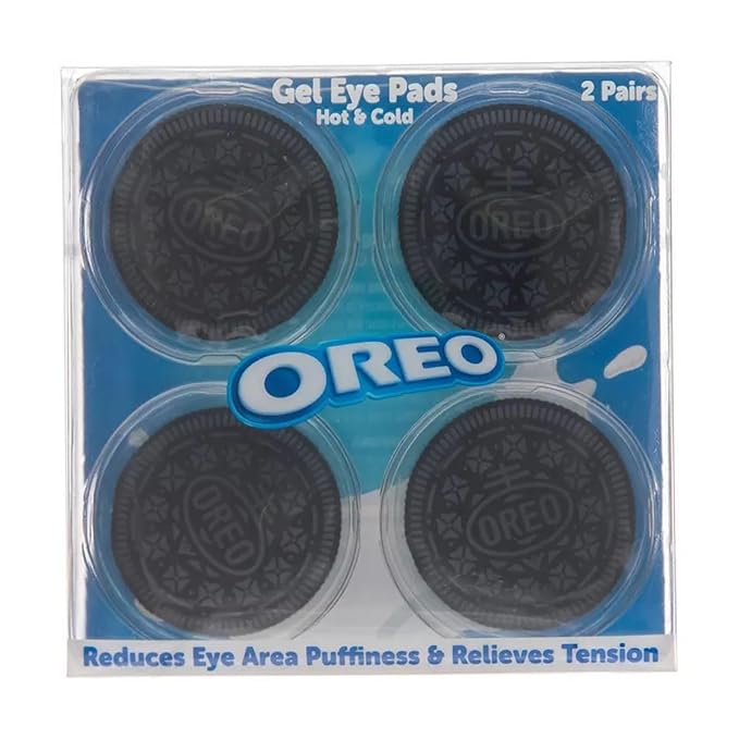 Taste Beauty x Oreo 2-Pair Hot & Cold Gel Eye Pads-VivaGrace Women
