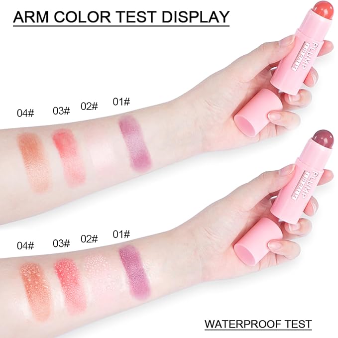 Tinted Lip Balm, Hydrating Colored Lip Balm, Lip Brightening for Dark Lips, Lip Tinted Moisturizer, Lip Moisturizer for Very Dry Lips, Reduce Lip Wrinkles, 4.8G/0.17Oz-VivaGrace Women
