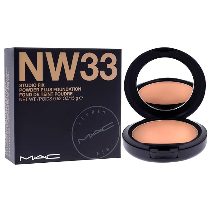 Mac Studio Fix Powder Plus Foundation Nw33 15gm/0.52 Oz-VivaGrace Women