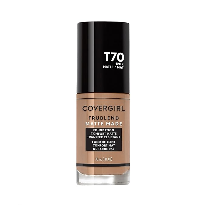 COVERGIRL TruBlend Matte Made Liquid Foundation, Caramel-VivaGrace Women