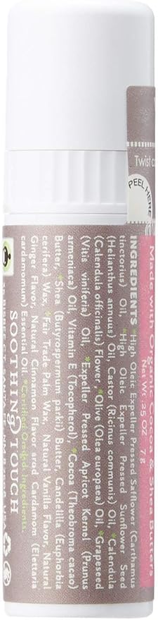 SOOTHING TOUCH LIP BALM,VEGAN,VANL CHAI, 25 OZ-VivaGrace Women
