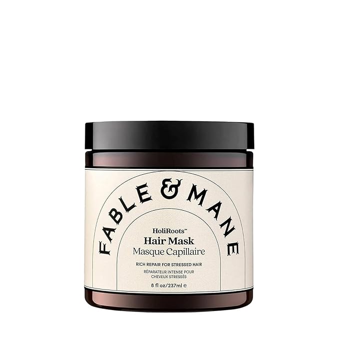 Fable & Mane Deep Moisture Repairing Hair Mask, For Frizzy, Dry, Damaged Hair. Treatment Repairs and Softens with Shea Butter and Coconut-VivaGrace Women