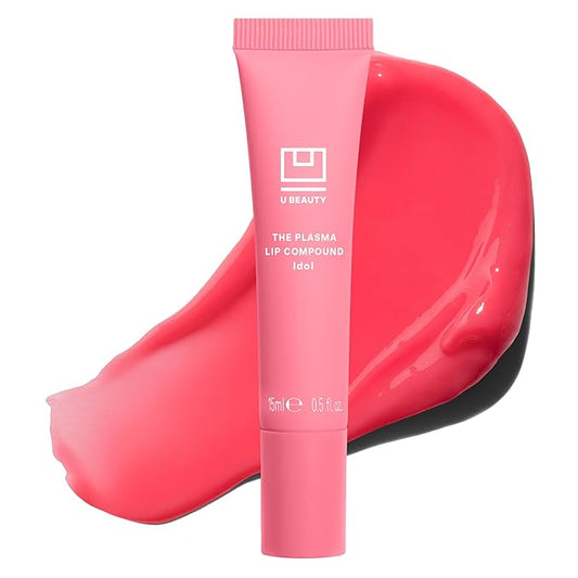 U Beauty The PLASMA Tinted Lip Compound - Anti-Aging & Anti-Wrinkle Lip Gloss, Hyaluronic Acid, Shea Butter & Peptides for Hydration & Plumping,Idol - 15 mL-VivaGrace Women