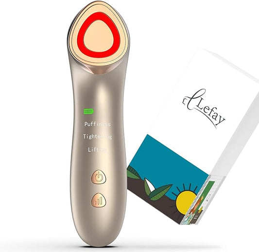 Lefay Face Skin Tightening Machine - Radio Frequency Anti-Aging Device Microcurrent Face Massager Lifting, Firming, Toning, Wrinkles Reduction De-Puffiness for Facial and Neck-VivaGrace Women