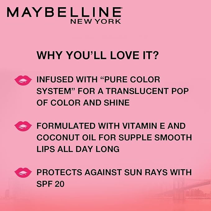 Maybelline Baby Lips Loves Color Lipcare Spf 16 - Pink Lolita-VivaGrace Women