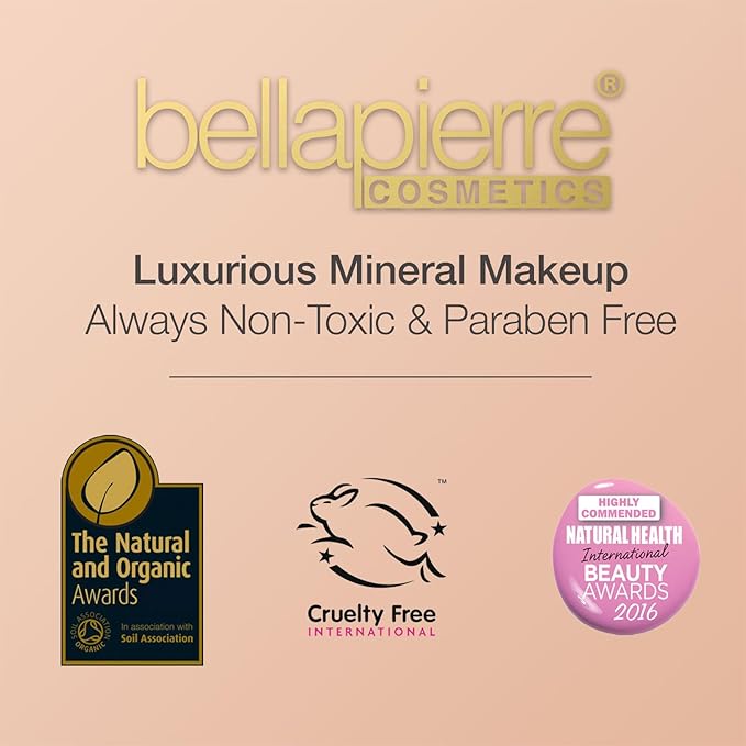 Bellapierre Mineral Blush – Loose Powder Blush, Lightweight Cheek Color, Warm Dewy Finish, Talc-Free, Hypoallergenic & Non-Toxic – 0.3 oz – Desert Rose-VivaGrace Women