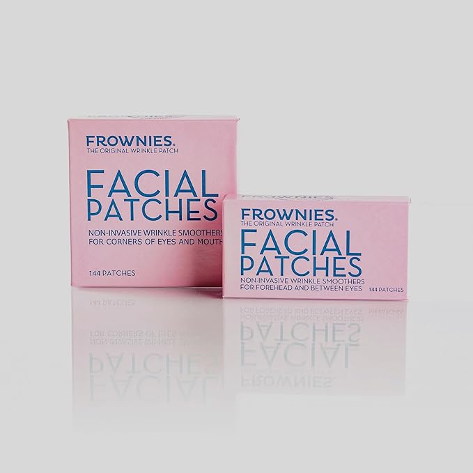 Forehead and Between the Eyes Facial Patches - Hypoallergenic Patches to Smooth & Soften Forehead Horizontal & Eleven Lines - For Overnight Use, 144 count-VivaGrace Women