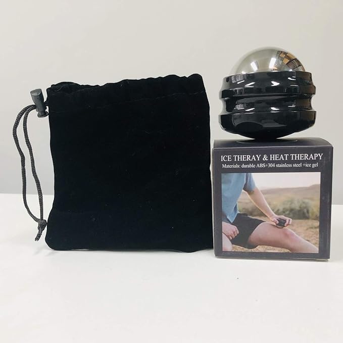 Cold Massage Roller Ball - Gifts for Men Women Teens BoysοΌStays Cold for 6 Hours, Home Office Travel Essentials,Sports Fitness Relaxations Gift,Rapidly Relieve Muscle Pain and Tension-VivaGrace Women
