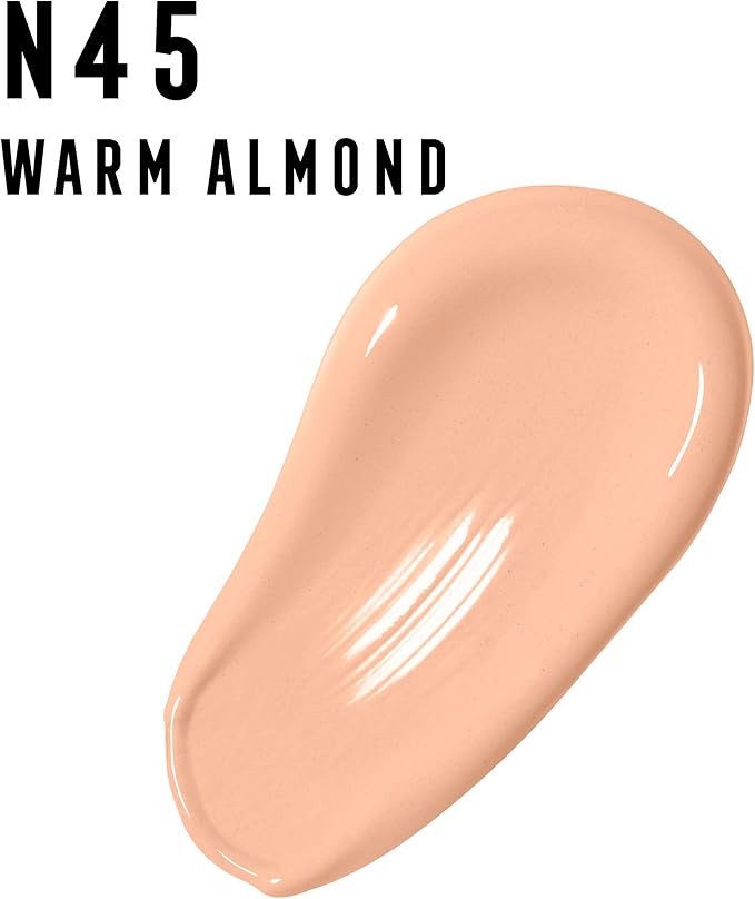 Max Factor Facefinity All Day Flawless 3 In 1 Foundation SPF 20, No. 45 Warm Almond-VivaGrace Women