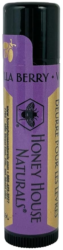 Honey House Naturals Lip Butter Gift Set – Rich & Anti-Aging – All Natural Ultra Moisturizing Lip Butter Infused with Essential Oils - 5 Piece Set - Made in the USA-VivaGrace Women