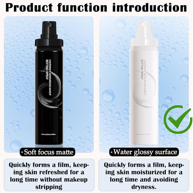Kaely Setting Spray for Face,Dewy Finish,Waterproof Setting Spray for Makeup Long Lasting,Oil Control Face Mist,Up To 16 Hours,Vegan & Cruelty-Free-VivaGrace Women