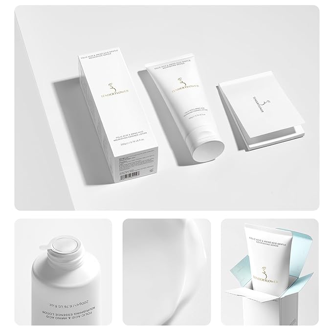 Body Lotion with Folic Acid,Stretch marks cream,Hyaluronic acid body lotion,Shea butter,Skin Firms, Smooth, unscented cream,sensitive skin, Moisturizing Dry Skin (6.7oz)-VivaGrace Women