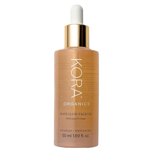 KORA Organics Noni Glow Hydrating Face Oil for Women with Rosehip, Gua Sha Oil, Certified Organic, Cruelty Free, 1.69 fl oz-VivaGrace Women