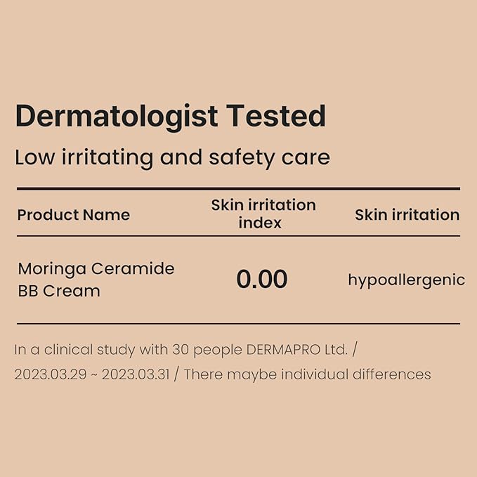 HEIMISH Moringa Ceramide BB Cream SPF 30 PA++ | 27 Light Tan | 1.87 fl oz / 53g-VivaGrace Women