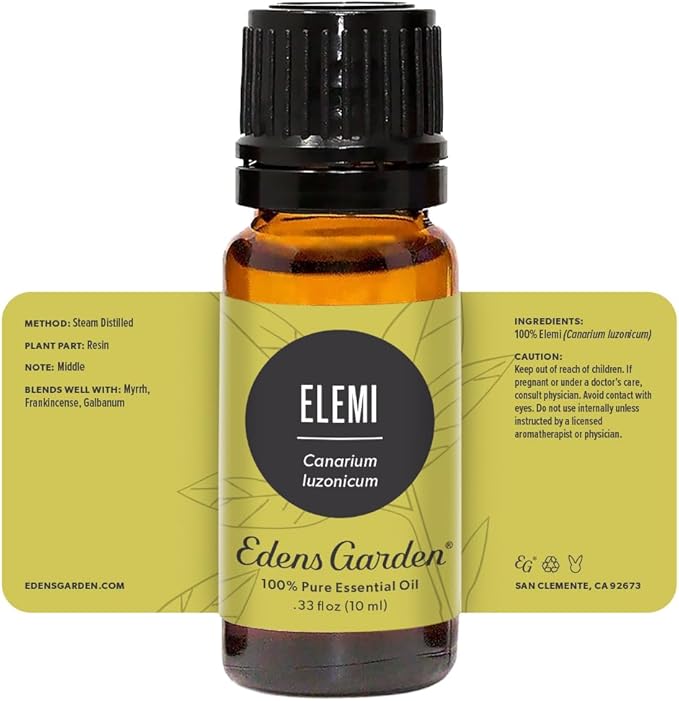 Edens Garden Elemi Essential Oil- 100% Pure Premium Grade, Undiluted, Natural, Therapeutic, Aromatherapy, The Best for Diffuser, Skin, Face, Hair 10 ml (.33 fl oz)-VivaGrace Women