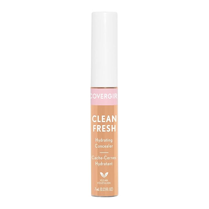 COVERGIRL Clean Fresh Hydrating Concealer, Light, 0.23 Fl Oz-VivaGrace Women