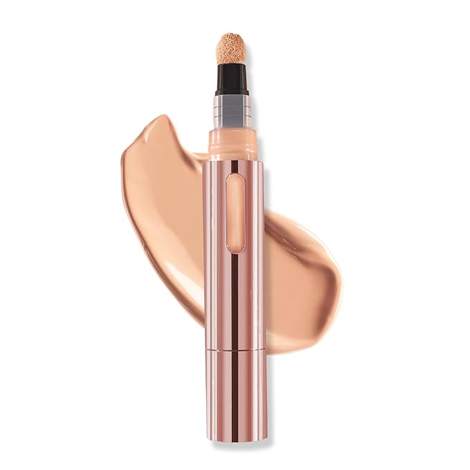 Mally Beauty - The Plush Pen Brightening Concealer Stick - Beige - Hydrating Turmeric, Vitamin E, and Hyaluronic Acid Infused Formula - Medium Buildable Coverage with a Natural, Smooth Finish-VivaGrace Women