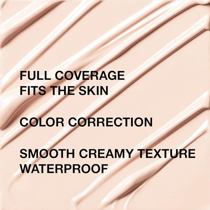 Pro Under Eye Full Coverage Liquid Concealer to Cover Dark Circles, Scars,Redness,Spots,Fine Lines,Corrector Anti-Aging Natural Finish, Moistening Smooth Cream,Waterproof 0.4 * 2 fl oz-Light+Medium-VivaGrace Women