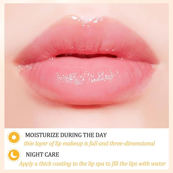 4 PCS Bee Lip Balm Lip Mask Honey Pot,Honey & Strawberry & Watermelon & Apple Lime Lip Mask Propolis Moisturizing Lip Balm with Stick,Sleeping Lip Mask Hydrating Prevention Dry & Cracked-VivaGrace Women
