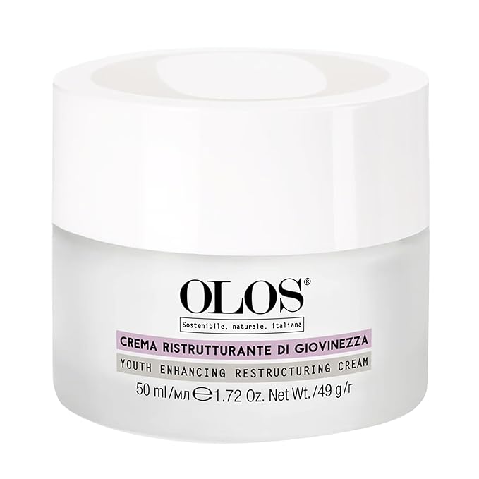 OLOS Youth-Enhancing Restructuring Cream - Anti-Aging Face Moisturizer - Face Lotion with Aloe and Shea Butter - Collagen Booster Face Cream - 1.7 oz-VivaGrace Women
