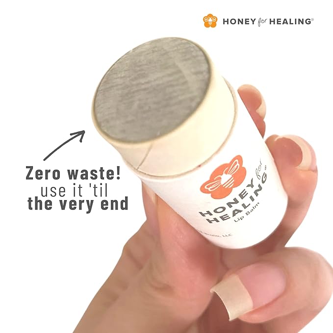 Lip Balm Moisturizer with Manuka Honey 15+ UMF, Coconut Oil, and Castor Oil For Chapped, Cracked, Dry Lips | Protects, Smoothes, and Nourishes your Lips | 0.25 oz / 7 gr (Soft Plum)-VivaGrace Women