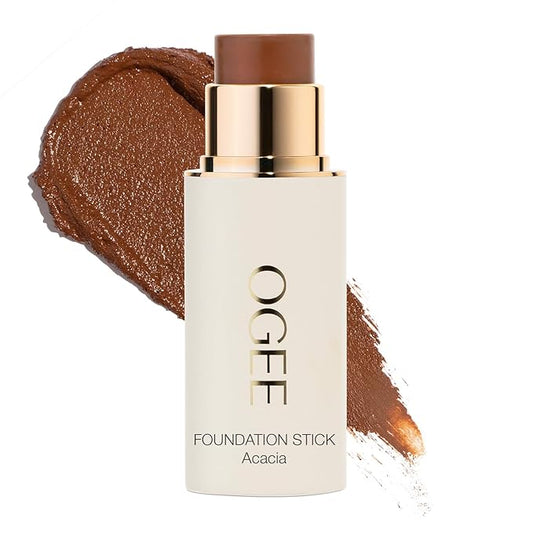 Ogee Sculpted Complexion Foundation Stick (Acacia 12.25C - Deep, Red Undertones) Full Coverage Foundation Makeup - Instantly Balance & Even Complexion - 70% Organic Ingredients-VivaGrace Women