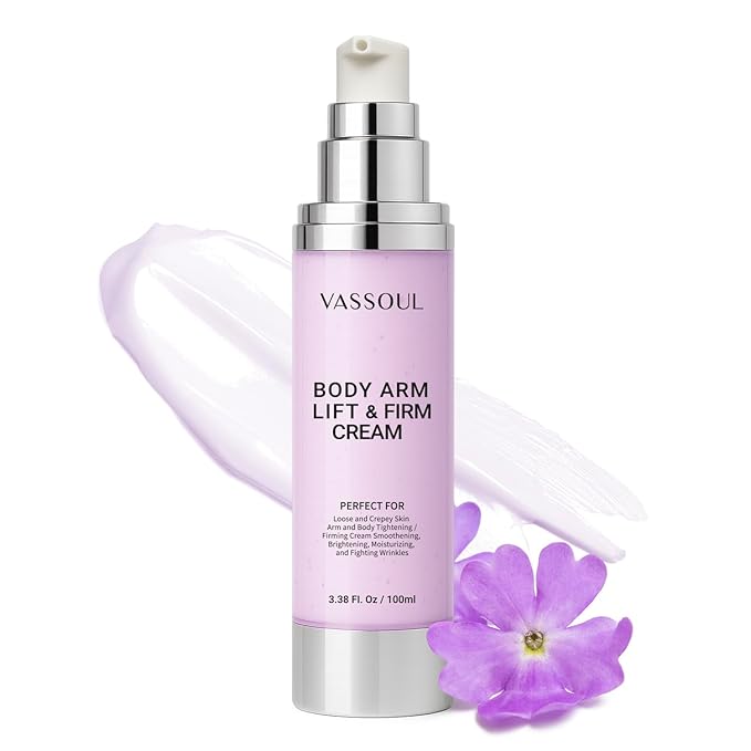 VASSOUL Lift and Firm Arm Cream : Skin Tightening Cream for Body - Firms Loose Skin, Reduces Cellulite on Arms, Thighs & Butt – 100ML-VivaGrace Women