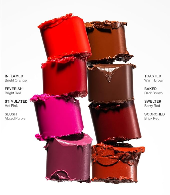 MAKE Beauty Heat Stroke Cream Blush Stick for Cheeks with Natural Hydrating Dewy Finish. Creamy Gel Blush Balm - Shade Bask, Coral Pink Cheek Tint-VivaGrace Women