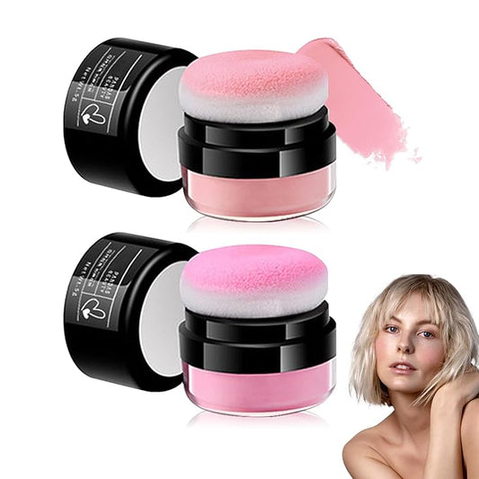2 Colors Blush Stick,Multi-Use Cream Blush,Waterproofing Highly Pigmented Makeup Stick,Moisturizing Makeup Cream Set A6-VivaGrace Women