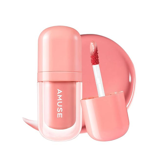 Amuse SEOUL BEBE TINT - 06 PINK FIG | 24-hour Long-lasting Lip Stain, Plumping, Hydrating, Moisturizing, No Peel Off, Lip Care, Treatment, Non Sticky, Korean Lip Tint for Dry Lips-VivaGrace Women