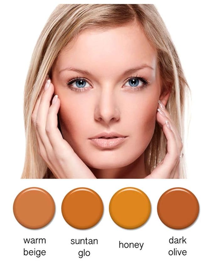4pc MEDIUM complexion Professional Airbrush Cosmetic Makeup Set 1/2 oz bottles-VivaGrace Women