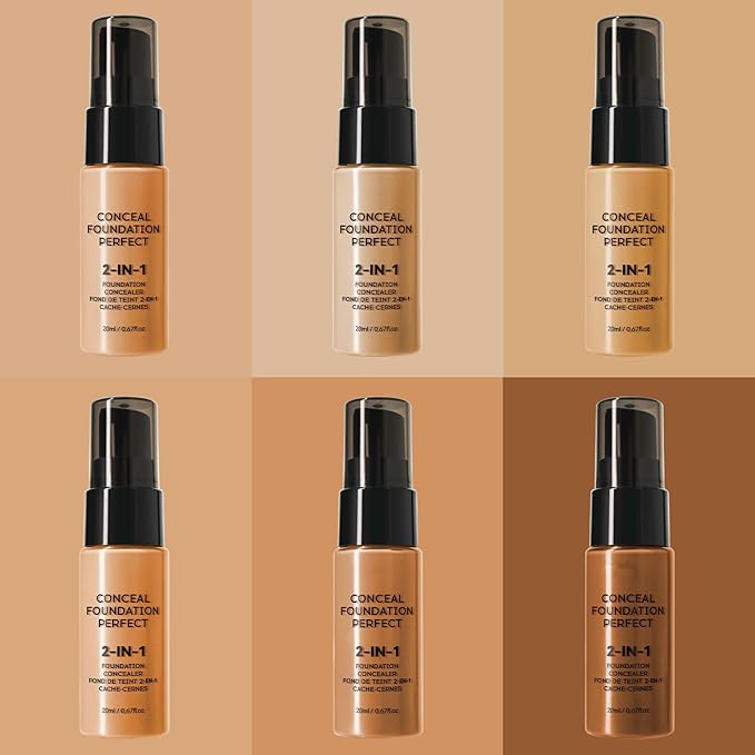 Glow Contour Face Bronzer Highlighter Illuminator Oil Liquid Foundation Cream Contour Concealer Blendable & Smooth Glowing Skin Lightweigh Luminizing Long Lasting Face Shaping Contouring Makeup-VivaGrace Women
