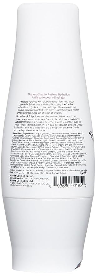 unwash Hydrating Hair Masque - Deep Conditioning & Restorative Hair Treatment for Damaged, Dry & Colored Hair, Sulfate & Paraben Free, Made w/Argan and Coconut Oils, 13.5 Fl Oz-VivaGrace Women