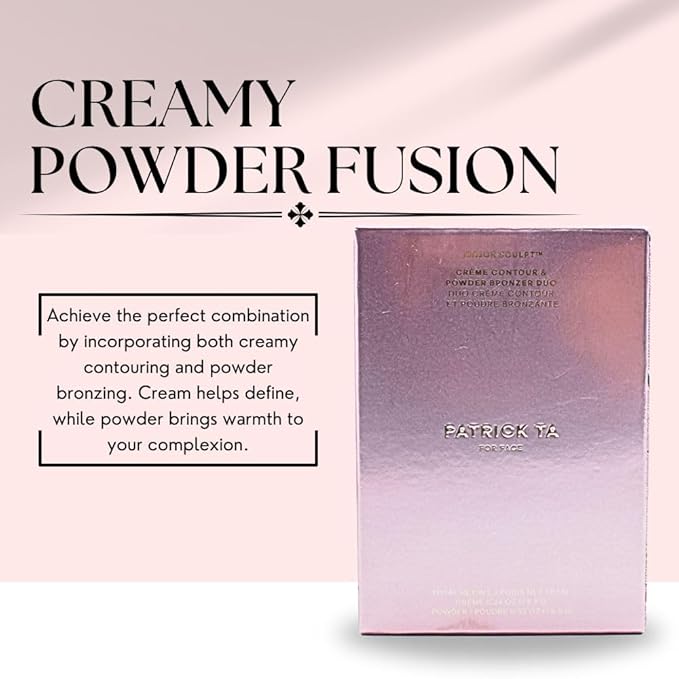 PATRICK TA Major Sculpt Crème Contour & Powder Bronzer Duo She's Statuesque-VivaGrace Women