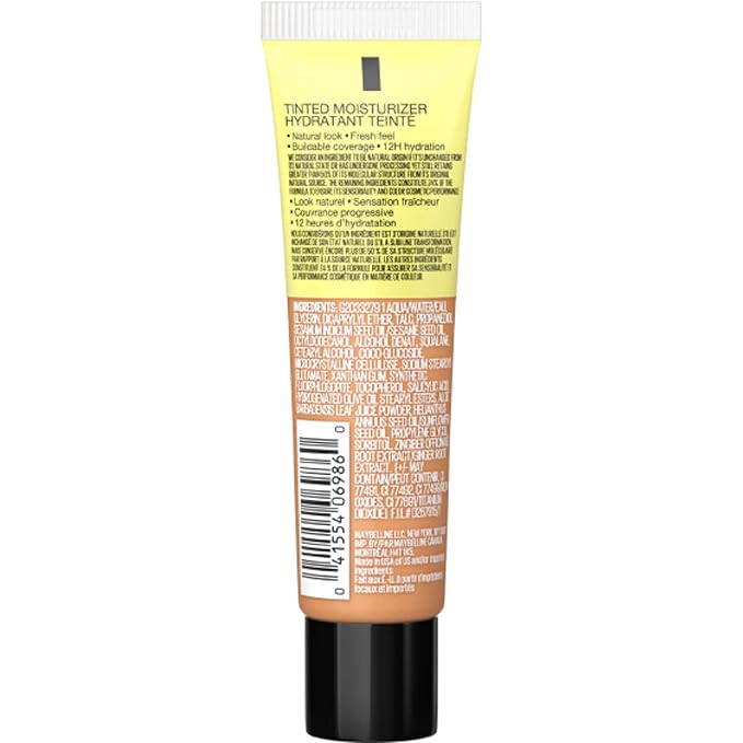 Maybelline Fit Me Tinted Moisturizer, Natural Coverage, Face Makeup, 335, 1 Count-VivaGrace Women