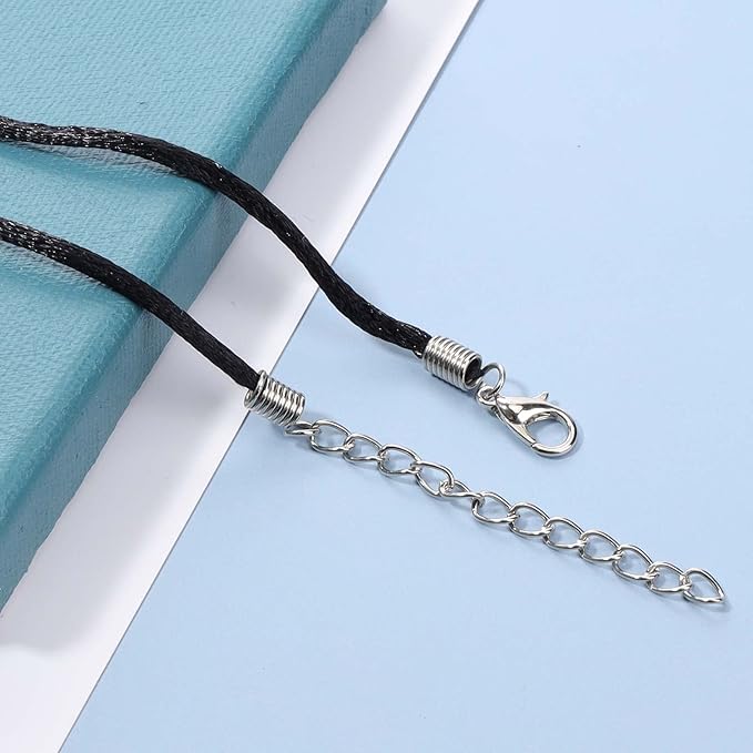 Boho Peace Choker Necklace Black Cord Circle Necklace Short Round Necklace Vegan Necklace Chain Jewelry for Women and Girls-VivaGrace Women