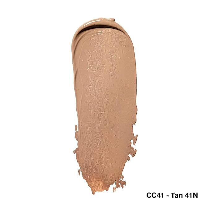 Palladio Full-Coverage Color Correction CC Cream, Oil-Free with Peptides & Vitamin C, Best for Correcting Redness and Uneven Skin Tone, Buildable Foundation Coverage (Tan 41N)-VivaGrace Women