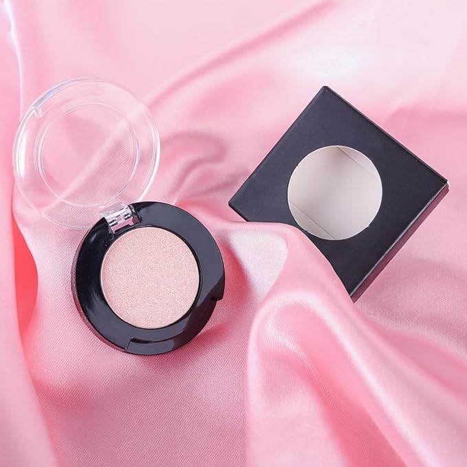 Monochrome Glitter Eyeshadow Makeup Palette, Highly Pigmented Nude Pink Eyeshadow Palette, Shimmer Pressed Powder Eye shadow Makeup, Single Vegan Eye Shadow, Daily Evening Women Girls Eyeshadow Gift9#-VivaGrace Women
