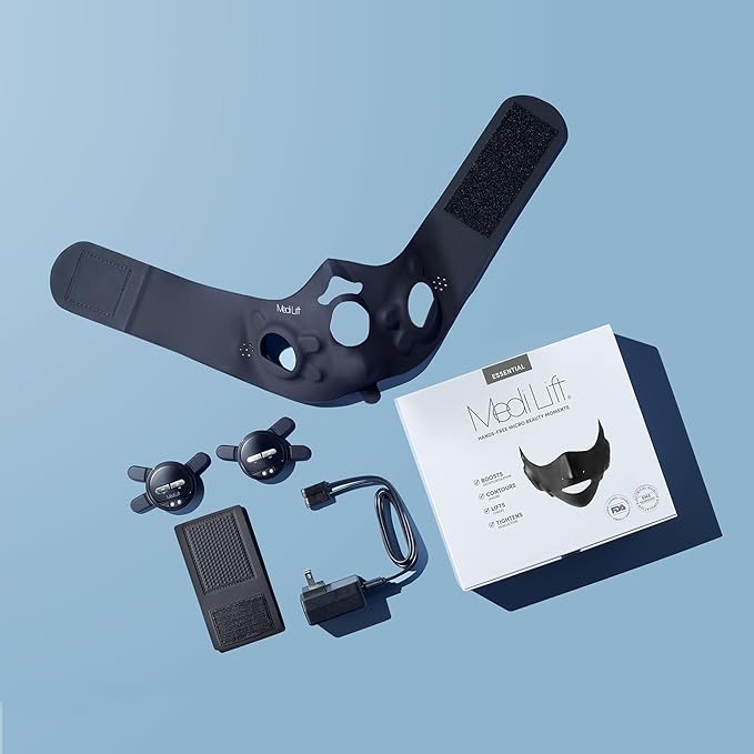 Essential Mask - Medi Lift EMS Facial Toning Device, FDA Cleared, Hands-Free Skin Device-VivaGrace Women