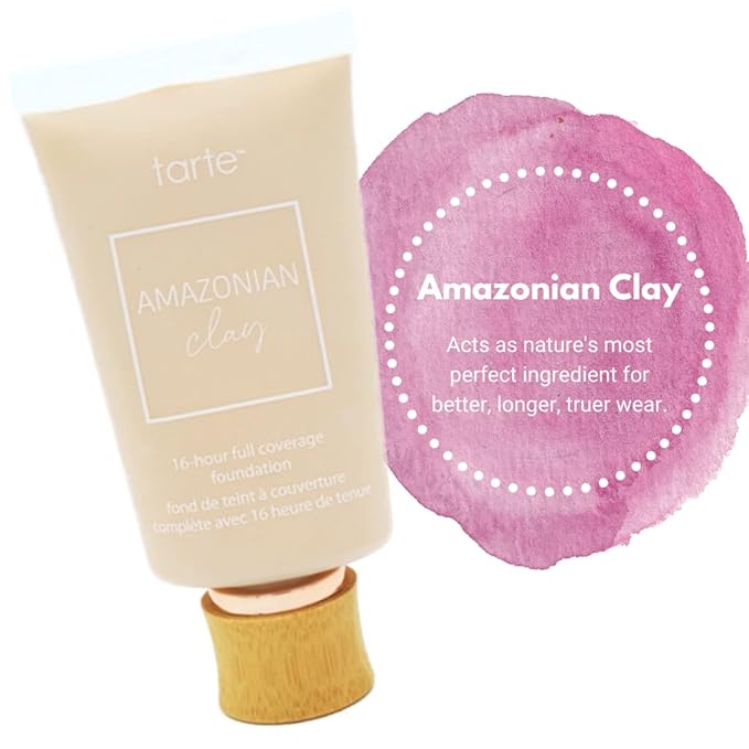 tarte Amazonian Clay 16-Hour Full Coverage Foundation 18N Fair-Light Neutral-VivaGrace Women