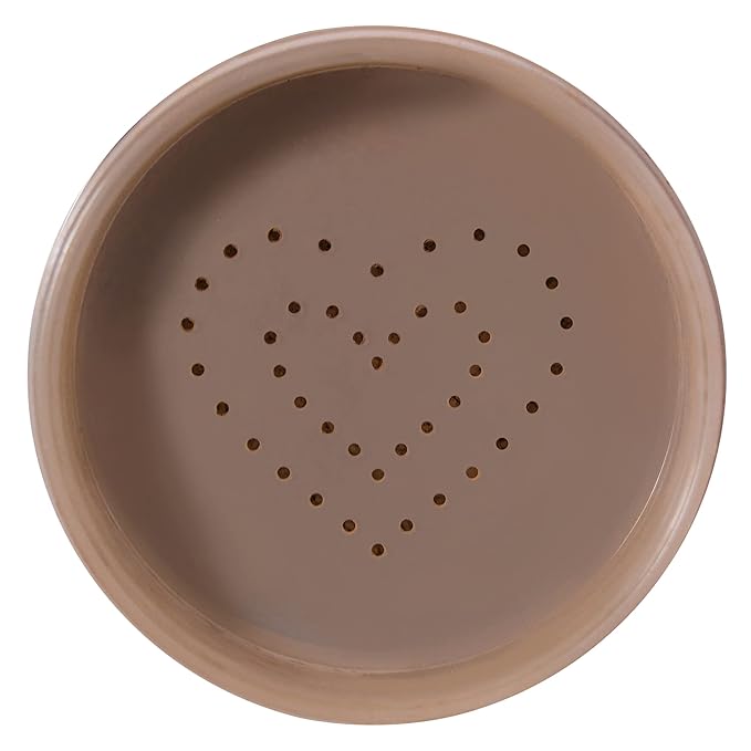 Kimchi Chic Beauty Puff Puff Pass Set and Bake Powder, Loose Face Powder with Extra Fluffy Setting Powder Puff, Soft Brown Face Makeup for Uneven Skin Tone, 08 Chocolate-VivaGrace Women