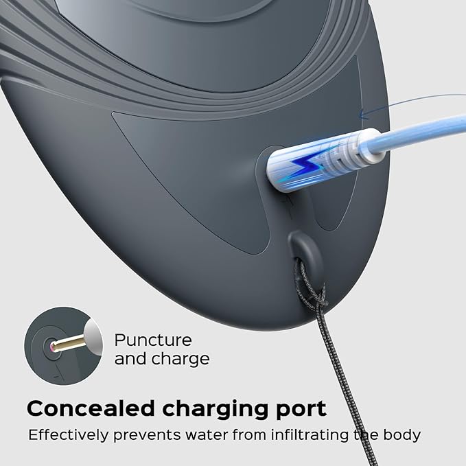 COSLUS Facial Cleansing Brush Face Scrubber : Portable Silicone Waterproof Rechargeable Face Wash Brush, 5 Cleansing Modes, Electric Deep Cleaning for Men & Women, Removing Blackhead, Exfoliating-VivaGrace Women