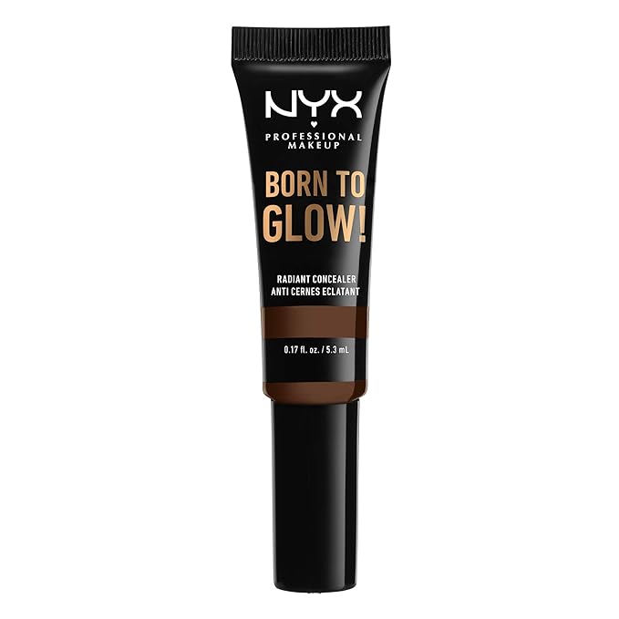 NYX PROFESSIONAL MAKEUP Born To Glow Radiant Concealer, Medium Coverage - Deep-VivaGrace Women