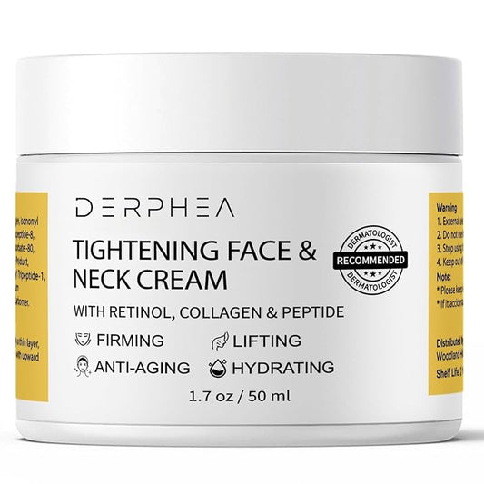 Neck Tightening Cream, Neck Firming Cream For Tightening and Firming, Fine lines, Loose & Sagging On Face, Decollete & Other Skin Areas - 1.7 OZ-VivaGrace Women