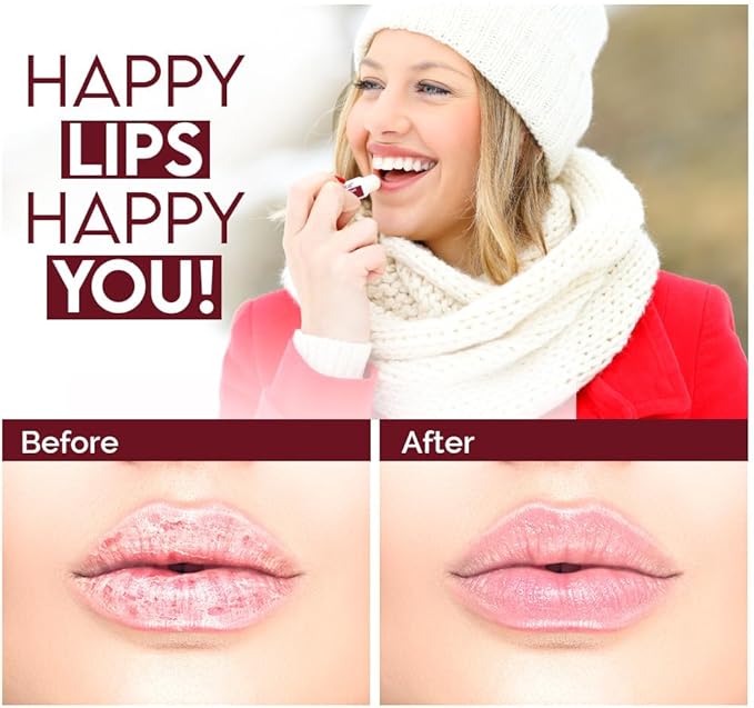 Salt Range Lip Balm, Formulated with Cherry & Shea Butter, Lip Moisturizer, Soothing and Hydrating, Deep Nourishing, Organic Chapstick - 12 Count (24 Pieces)-VivaGrace Women