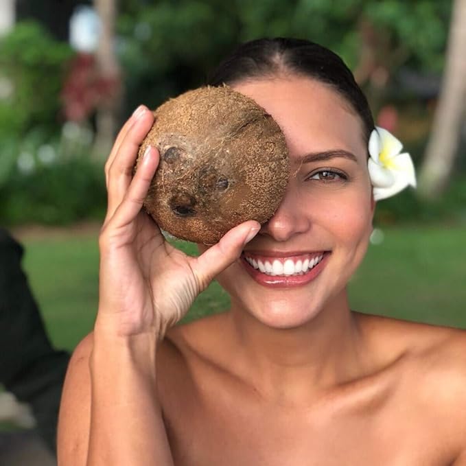 Pure Fiji Body Collection 7pacs- Bath and Body Gift Set Include - Body Mist,Coconut Crush, Body Oil, Body Butter, Soap, Body Lotion, Hand Creme - Travel Size, Scent Coconut-VivaGrace Women