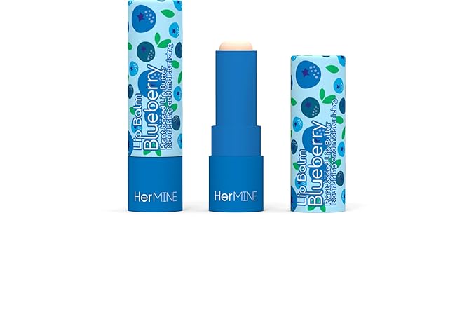 HerMINE Lip Balm Plant-based Lip Butter 3 Pack Nourishing Moisturizing LipBalm LipButter Long Lasting Delicious Flavors Intense Hydration-VivaGrace Women