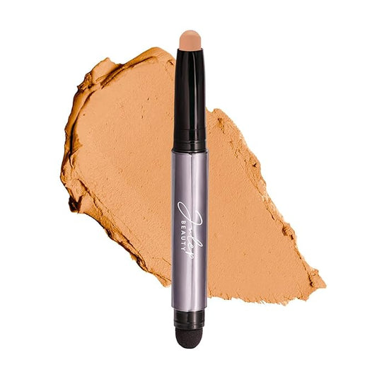 Julep Eyeshadow 101 Cream-to-Powder Waterproof Shadow Stick – Beachy Matte – Long-Lasting, Crease-Proof, Soft Sandy Beige Matte Cream Eyeshadow with Built-in Smudger-VivaGrace Women