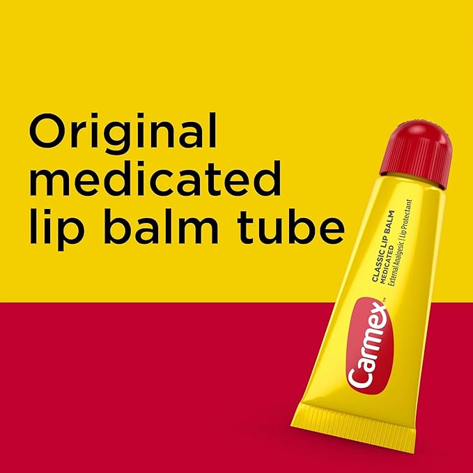Carmex - Lip Moisturizing Tube, Original Balm - 0.35 Oz (3 each) Body Care/Beauty Care/Bodycare/BeautyCare...-VivaGrace Women