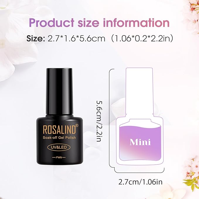 ROSALIND 8PCS Cat Eye Gel Polish with Magnet Stick - Magnetic Cat eye Gel Nail Polish Sparkle Diamond Effect Magic Magnetic Glitter Soak Off Led Nail Art DIY Salon Gifts For Women-VivaGrace Women